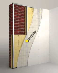 Dakisolatie|Glaswol > Isover isolatieplaat glaswol 120x60 cm, dikte 8 cm (Rd 2.2) 4,3 m²