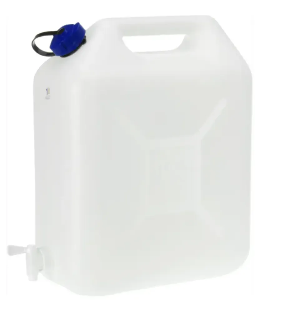 Autogereedschappen > Geen Jerrycan kunststof 20L transparant met kraan