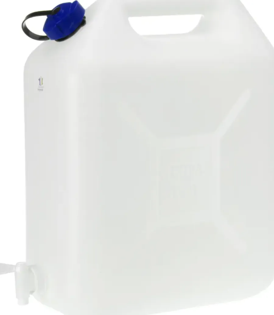 Autogereedschappen > Geen Jerrycan kunststof 20L transparant met kraan