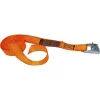 Aanhanger Accessoires > Jumbo spanband oranje 25mm met klemgesp 250 cm