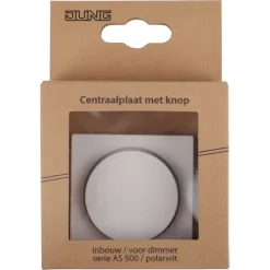 Dimmers|Inbouw Schakelmateriaal > JUNG AS500 Centraalplaat Dimmer Wit