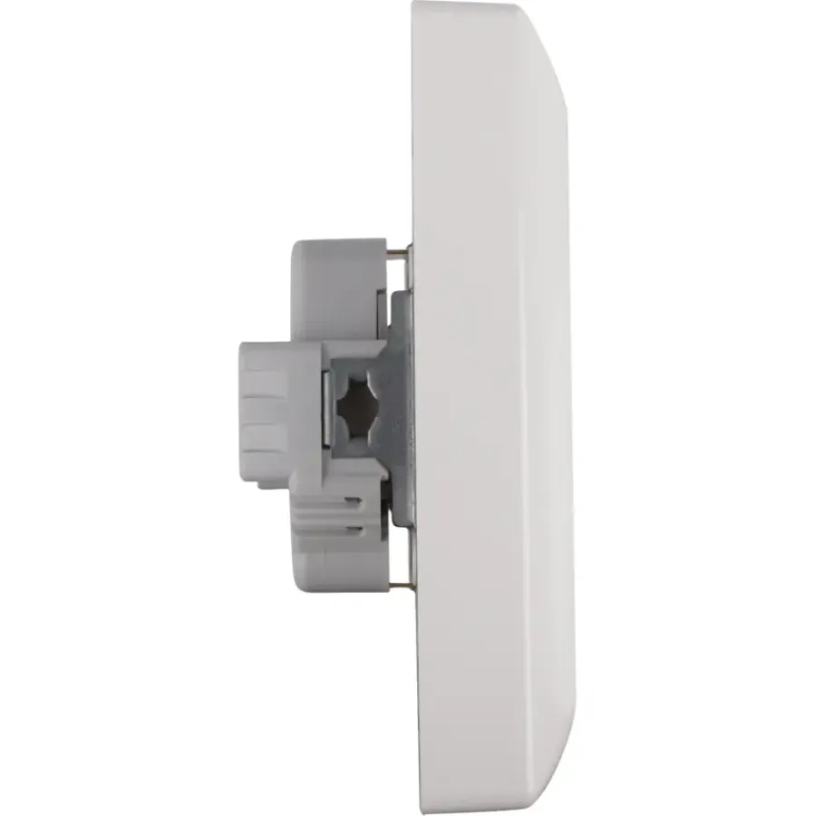 Inbouw Schakelmateriaal|Stopcontacten & Overige Contactdozen > JUNG AS500 Inbouw Dubbel Geaard Stopcontact Wit