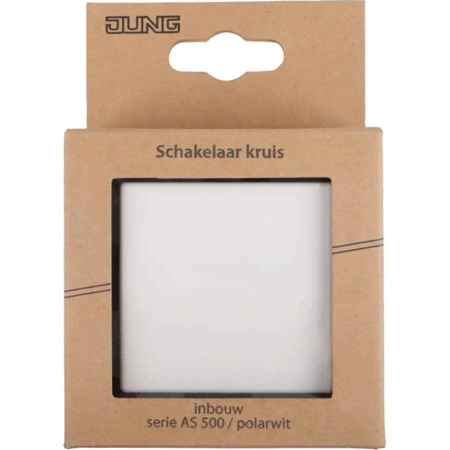 Schakelaars > JUNG AS500 Kruisschakelaar wit