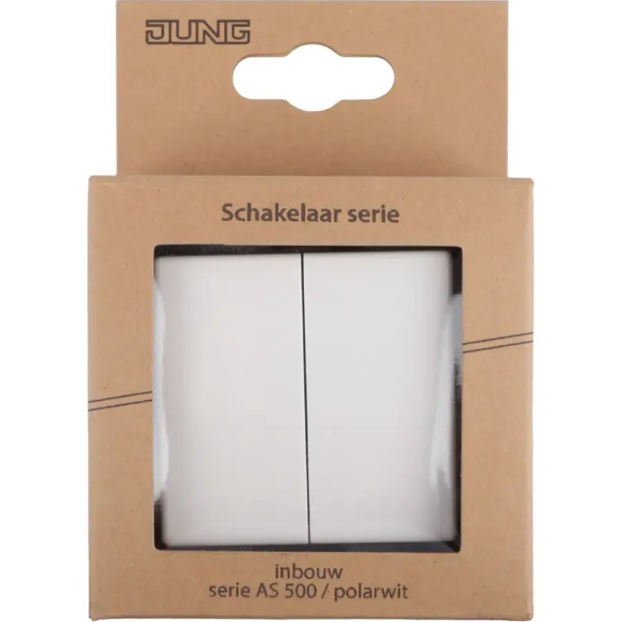 Schakelaars|Stopcontacten & Overige Contactdozen > JUNG AS500 Serieschakelaar wit