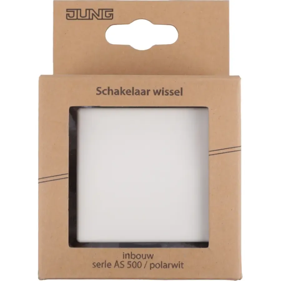 Schakelaars > JUNG AS500 Wisselschakelaar wit