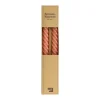 Kaars spiraal lichtroze 25 cm - set van 2
