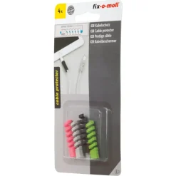 Kabelklemmen > Fix-o-moll Kabelbeschermers 4 kleuren 9x42mm - 4 stuks
