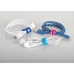 Kabelklemmen > Fix-o-moll Kabelbinder fix-o-tie 4 kleuren 76mm - 4 stuks