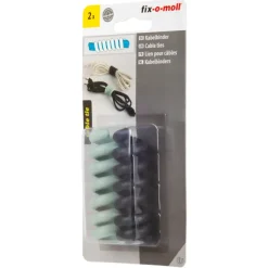 Kabelklemmen > Fix-o-moll Kabelbinder spiraal 2 kleuren 90mm - 2 stuks
