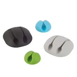 Kabelklemmen > Fix-o-moll Kabelhouders zelfklevend 4 kleuren - 4 stuks
