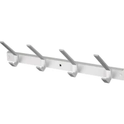 Kapstok 4 haken Ria aluminium 456 mm