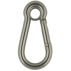 Karabijnhaak dicht oog 11x120mm