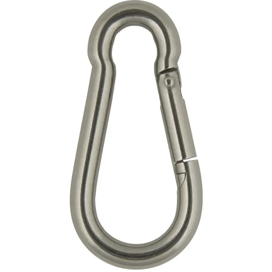 Karabijnhaak open oog 11x120mm