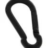 Karabijnhaak 4x40mm RVS Zwart