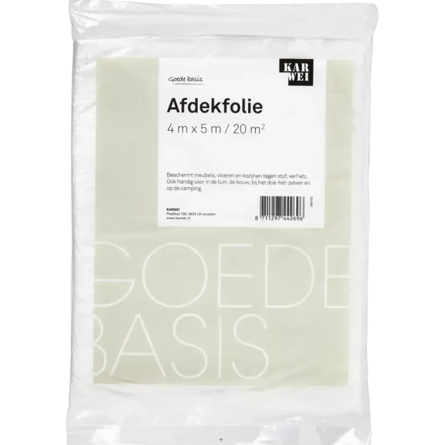 Dekkleden & Afdekfolies > KARWEI afdekfolie 4 x 5 m