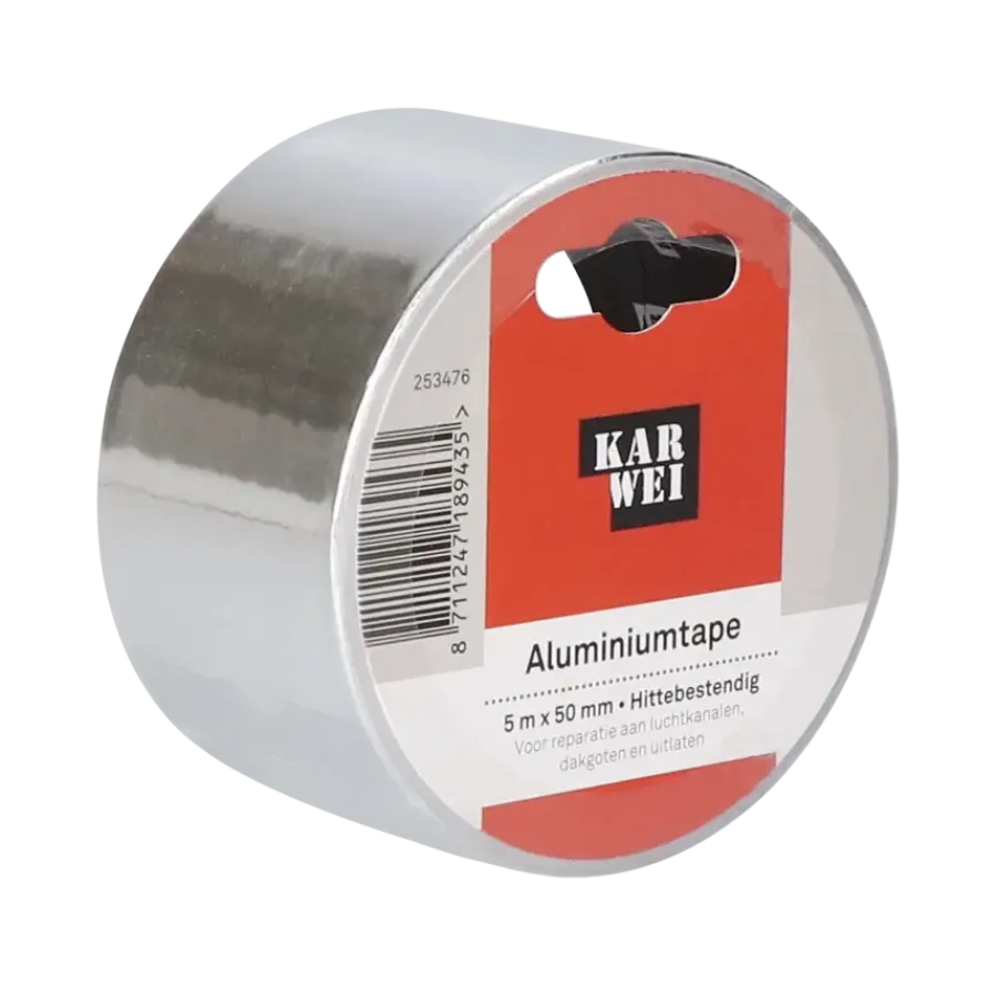 Overige Tape > KARWEI aluminiumtape 50 mm x 5 m