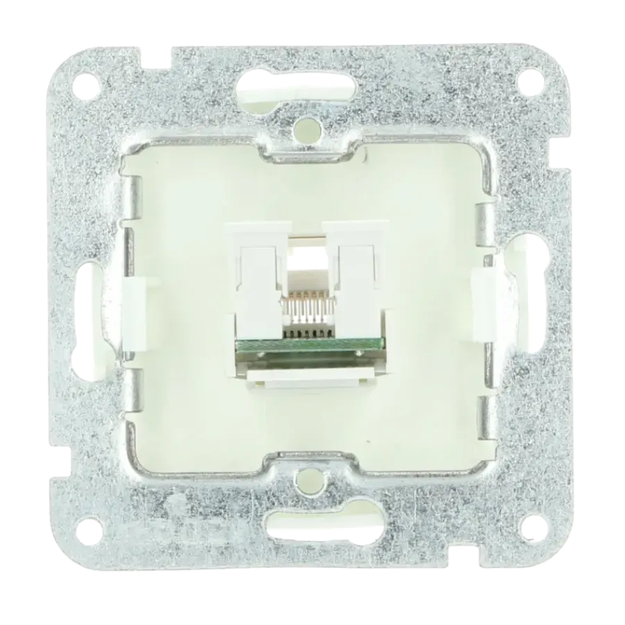 Inbouw Schakelmateriaal|Stopcontacten & Overige Contactdozen > KARWEI Aurora UTP Wandcontactdoos CAT5 wit