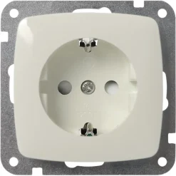 Inbouw Schakelmateriaal|Stopcontacten & Overige Contactdozen > KARWEI Aurora wandcontactdoos RA wit