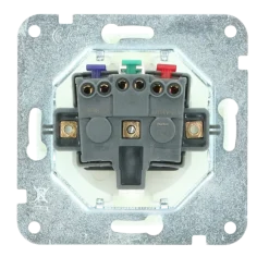 Inbouw Schakelmateriaal|Stopcontacten & Overige Contactdozen > KARWEI Aurora wandcontactdoos RA wit