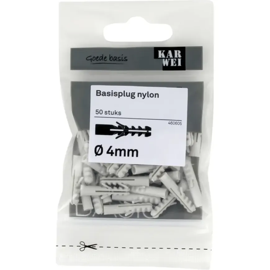 KARWEI Basisplug 4x20mm 50ST