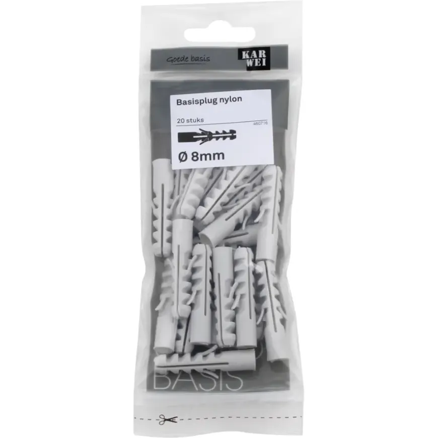 KARWEI Basisplug 8x40mm 20ST