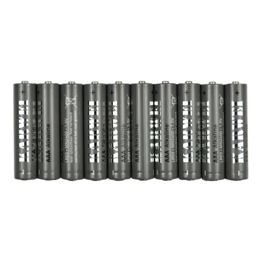Batterijen > KARWEI Batterij Alkaline AAA 10 stuks