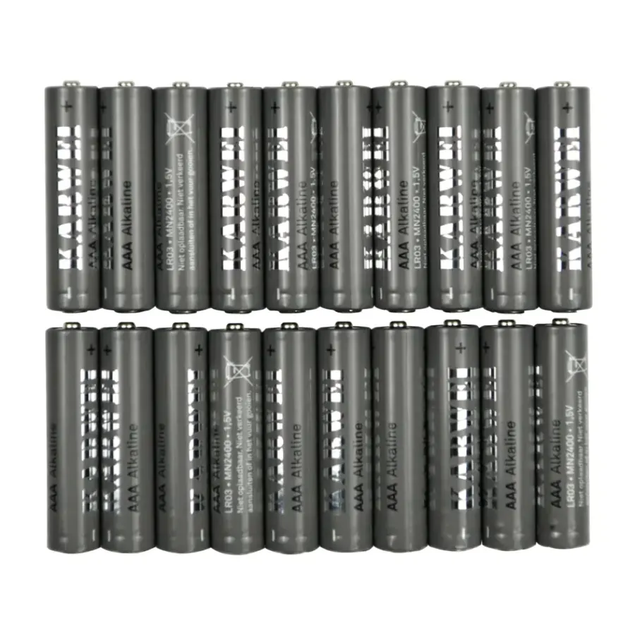 Batterijen > KARWEI Batterij Alkaline AAA 20 stuks