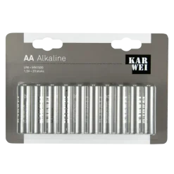 Batterijen > KARWEI Batterij Alkaline AA 20 stuks