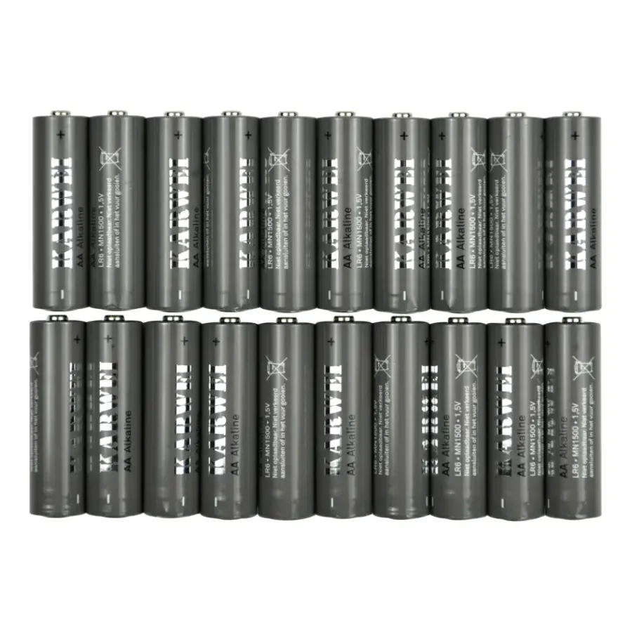 Batterijen > KARWEI Batterij Alkaline AA 20 stuks