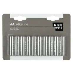 Batterijen > KARWEI Batterij Alkaline AA 10 stuks