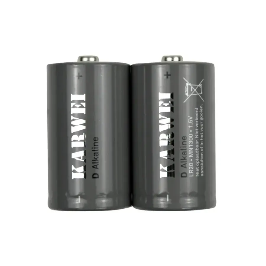 Batterijen > KARWEI Batterij Alkaline D 2 stuks