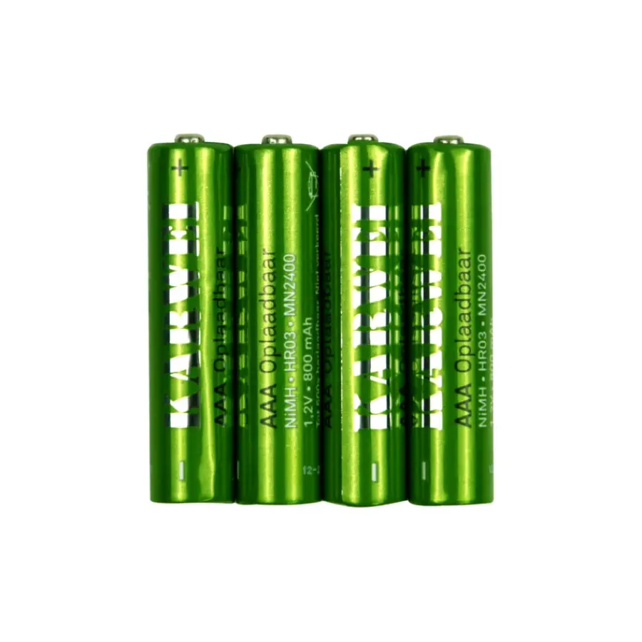 Batterijen|Oplaadbare Batterijen > KARWEI Batterij Oplaadbaar AAA 4 stuks