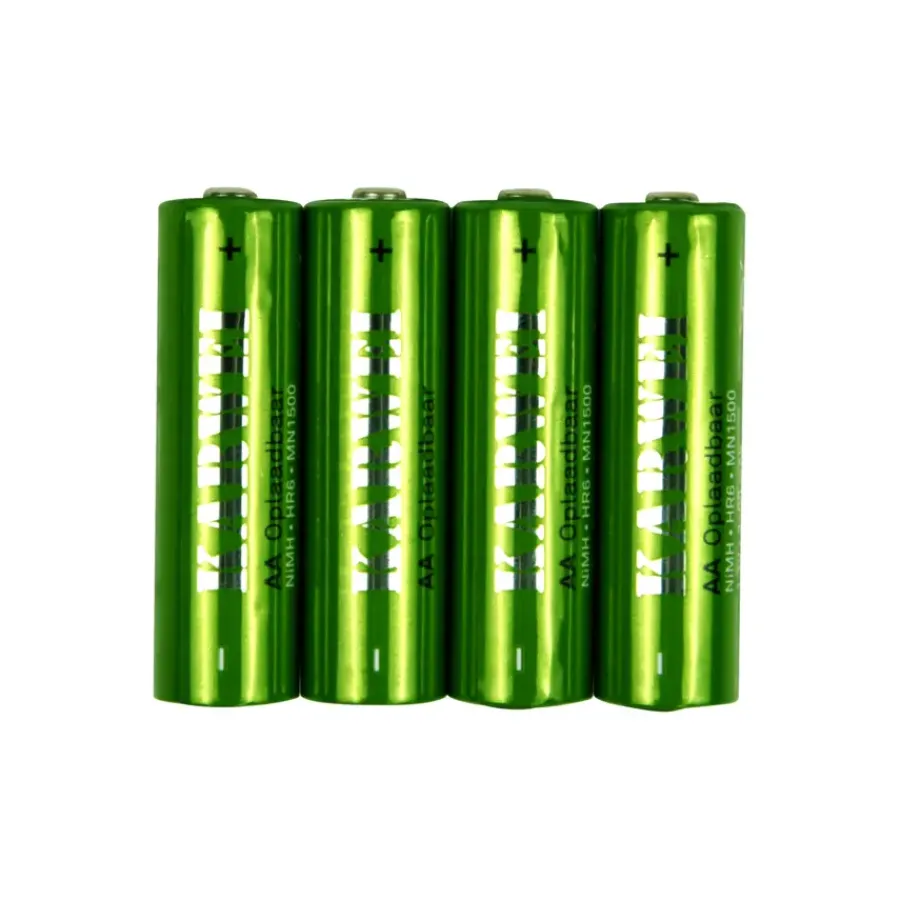 Batterijen|Oplaadbare Batterijen > KARWEI Batterij Oplaadbaar AA 4 stuks
