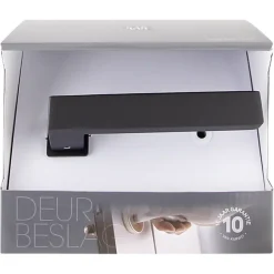 Deurbeslag Binnendeur|Deurklinken > KARWEI deurkruk set Chelsea vierkant rozet klein zwart RVS