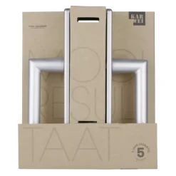 Deurbeslag Binnendeur|Deurklinken > KARWEI deurkruk set Greece recht blind schild ANOX aluminium mat