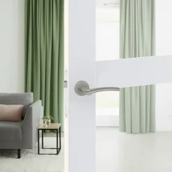 Deurbeslag Binnendeur|Deurklinken > KARWEI deurkruk set John rond rozet RVS