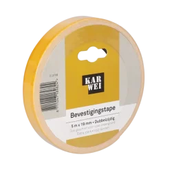 Montagetape > KARWEI dubbelzijdige bevestigingstape 5 m x 19 mm
