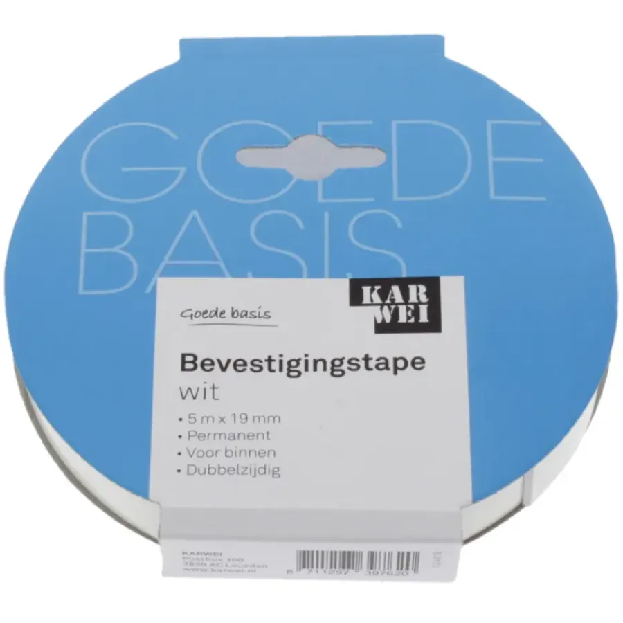 Overige Tape > KARWEI dubbelzijdige bevestigingstape 5mx19mm