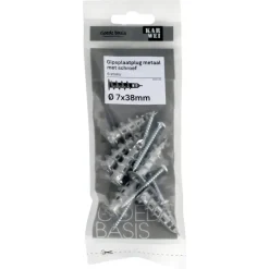 KARWEI gips schr 7x38mm + uni 4x45mm 6ST
