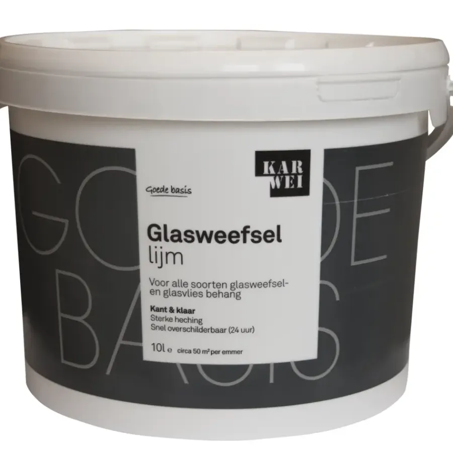 Behanglijm > KARWEI glasweefsellijm 10 L