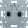 Dimmers|Inbouw Schakelmateriaal > KARWEI inbouw duodimmer LED/SPAAR universeel