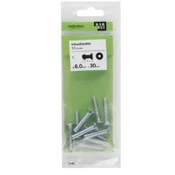 KARWEI inbusbout M6x30 mm 10 stuks