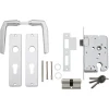 Deursloten|Cilinders > KARWEI insteekslot set compleet cilinder en deurschild Doorn 50mm