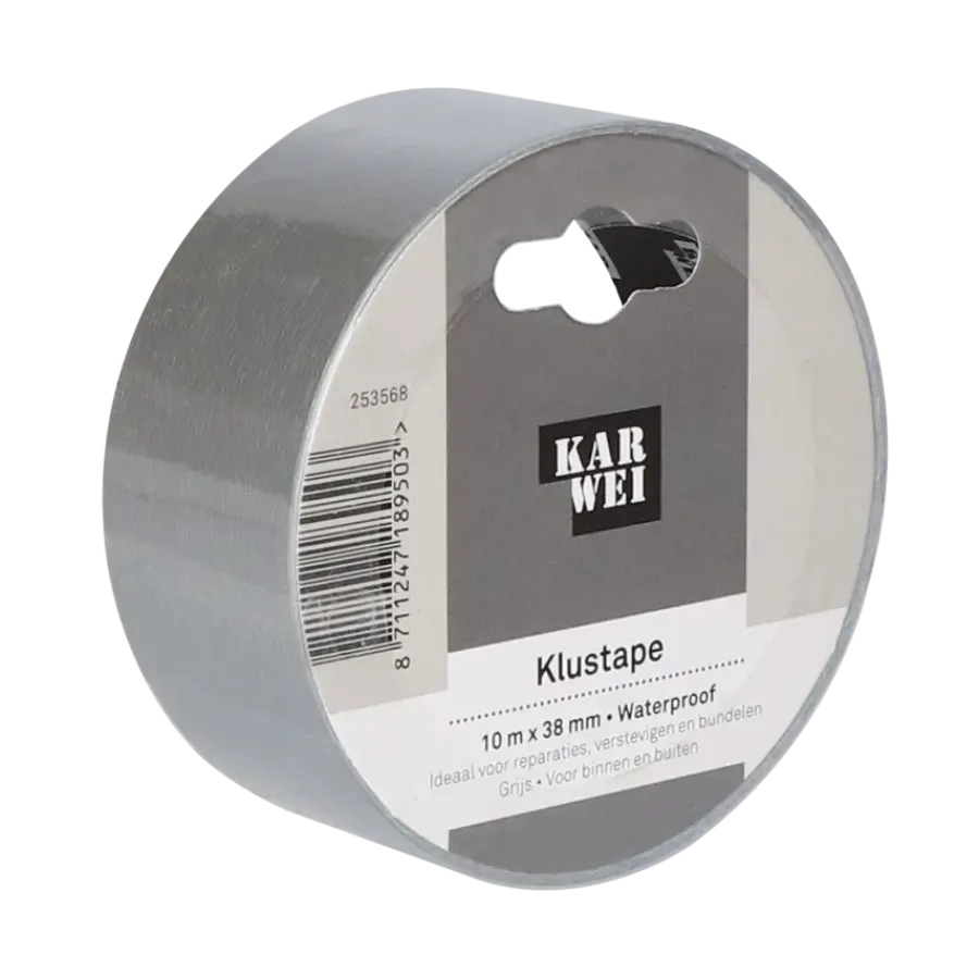 Overige Tape > KARWEI klus- en reparatietape grijs 10 m x 38 mm