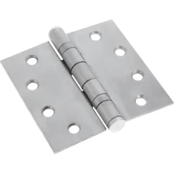 Scharnieren|Deurscharnieren > KARWEI Kogellagerscharnier 90x90 mm RVS