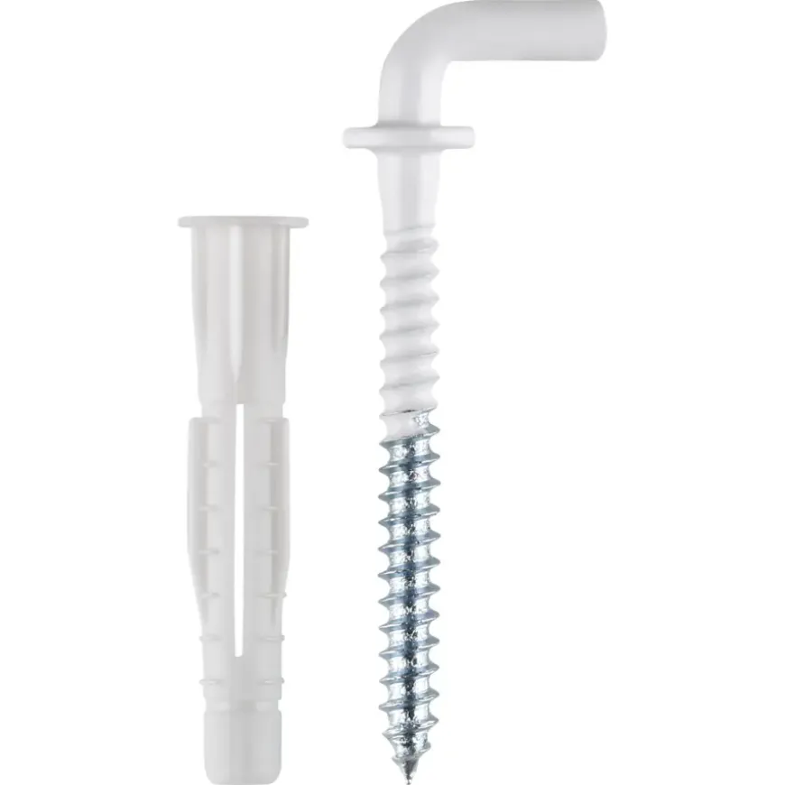 KARWEI kraagplug 8x50mm+duim 5,5x70mm wit 2ST