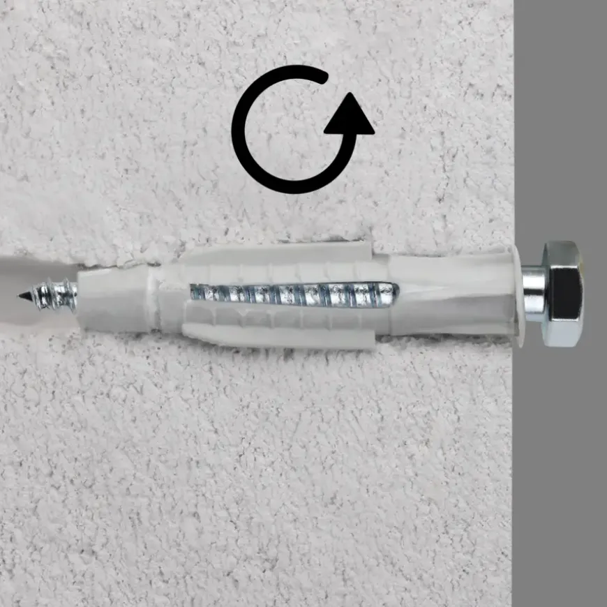 KARWEI kraagplug 8x50mm 15ST