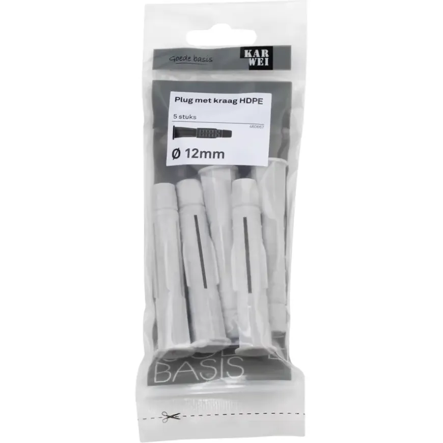 KARWEI kraagplug 12x70mm 5ST