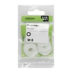 KARWEI nylon ring M8 (15 stuks)