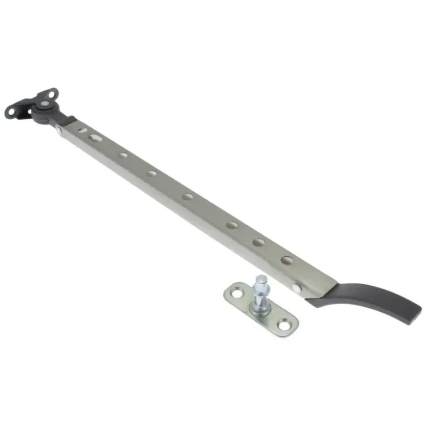 KARWEI raamuitzetter grijs 30 cm buitendraaiend